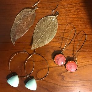 Lot of 3 Pairs of earrings!